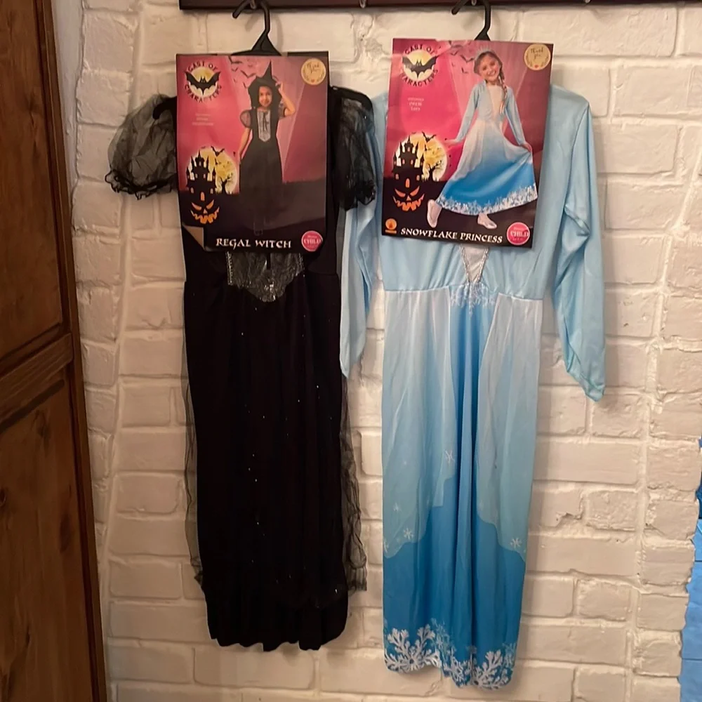 2 Rubie’s Costumes for Halloween or dress up - loads of fun for a girl (mlb)